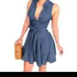 Blue jeans dress